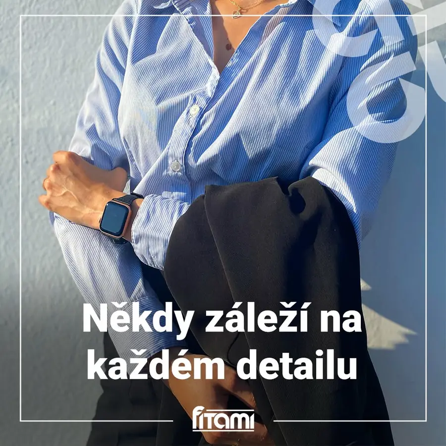 FITAMI komunikace: řemínek na Apple Watch jako součást outfitu