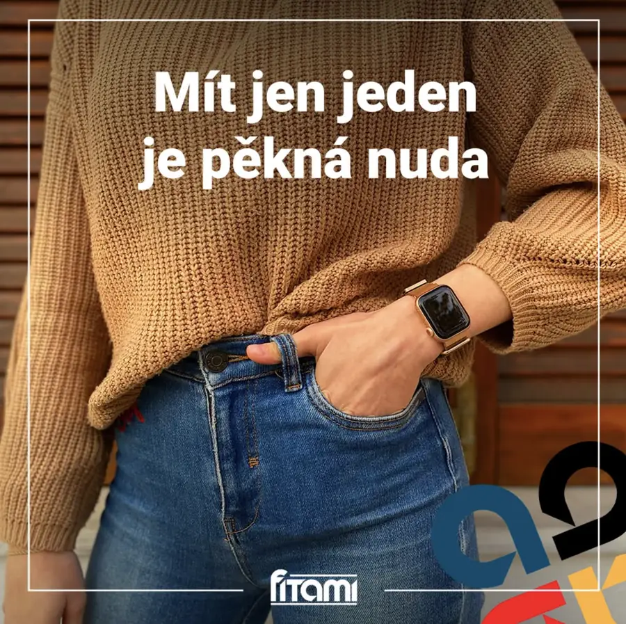 FITAMI vizuál: řemínek sladěný s oblečením