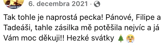 Recenze zákazníka na e-shop FITAMI
